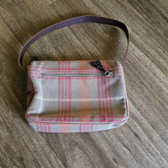 American Eagle Outffiters Plaid Pink and Gray Women's‎ Bag - Picture 2 of 5